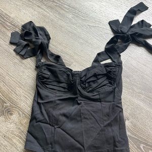 Bundle dress and black cute top